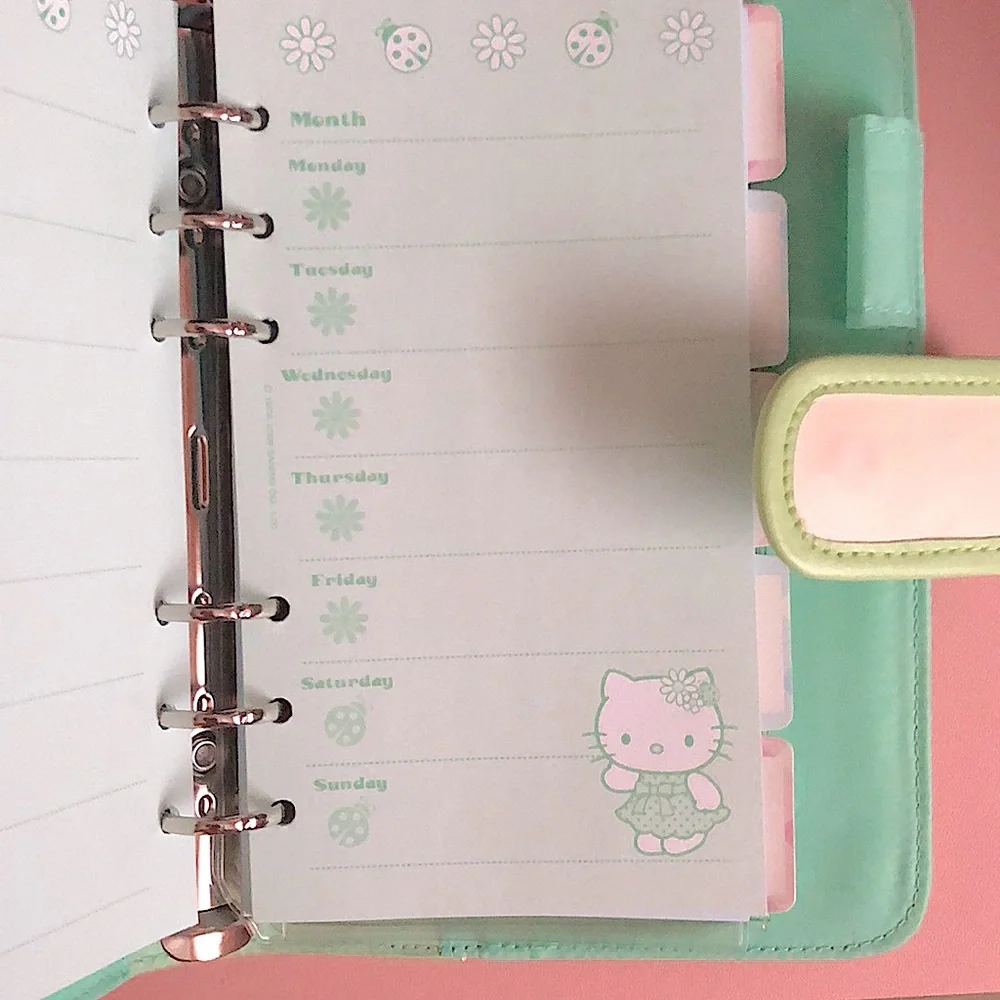 SOLD - 2008 Release Sanrio Hello Kitty Daily Planner Kawaii Unused - Picture 5 of 11